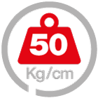 max load 50 [kg/cm]